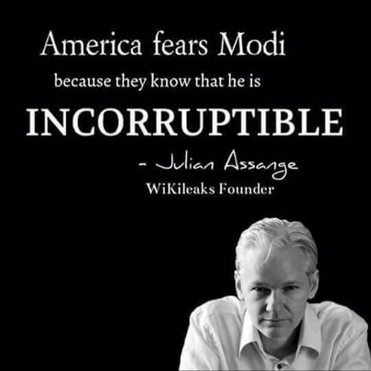 America Fear Modi Julian Assange Hoax
