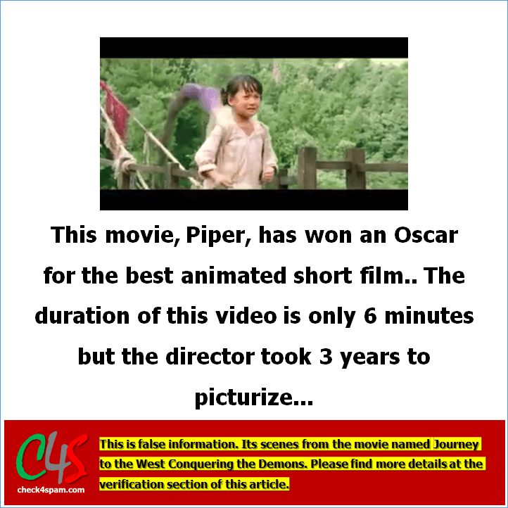 movie piper won oscar for best animation short film hoax
