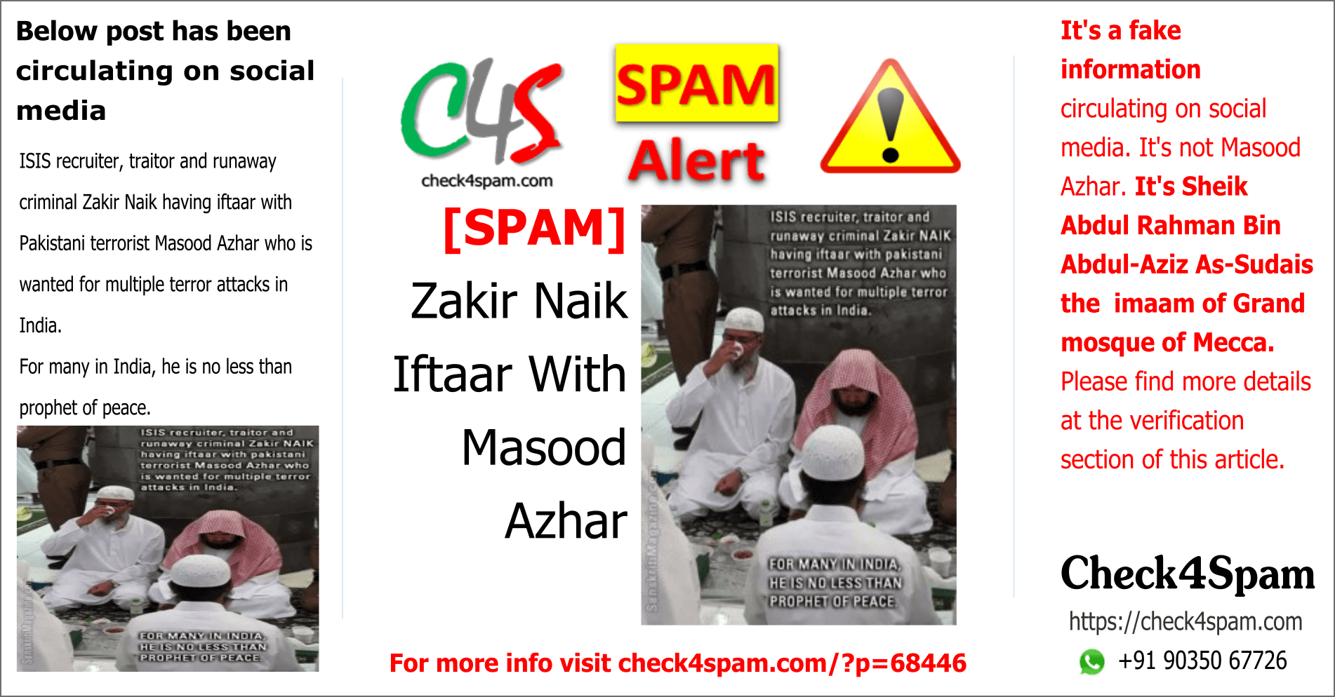 Zakir Naik Masood Azhar Iftaar - SPAM