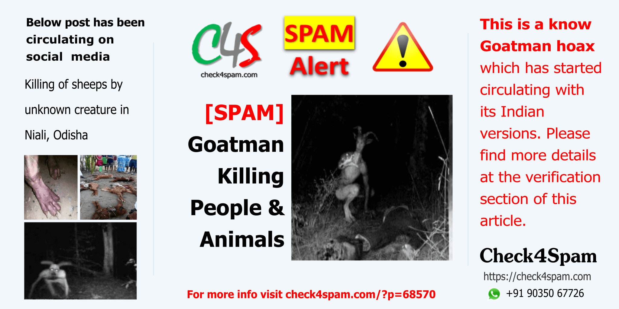 Goatman India - SPAM