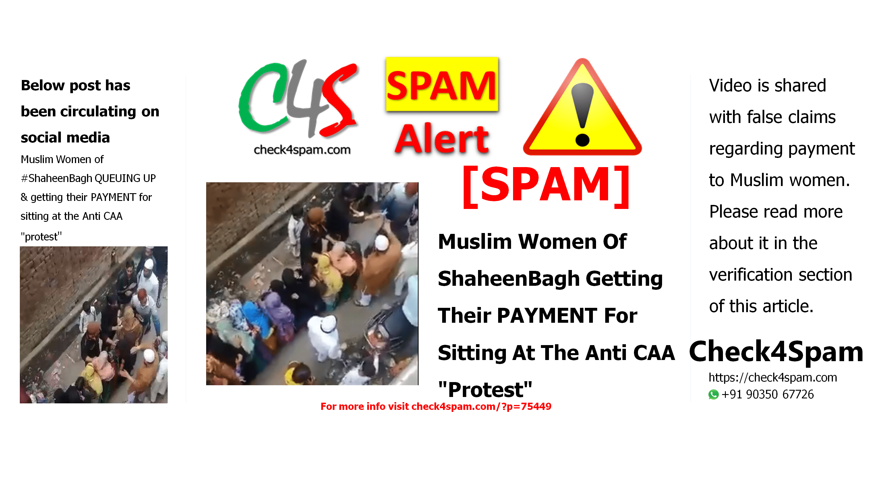 Muslim Women Of Shaheen Bagh Getting Their PAYMENT For Sitting At The Anti CAA "Protest"
