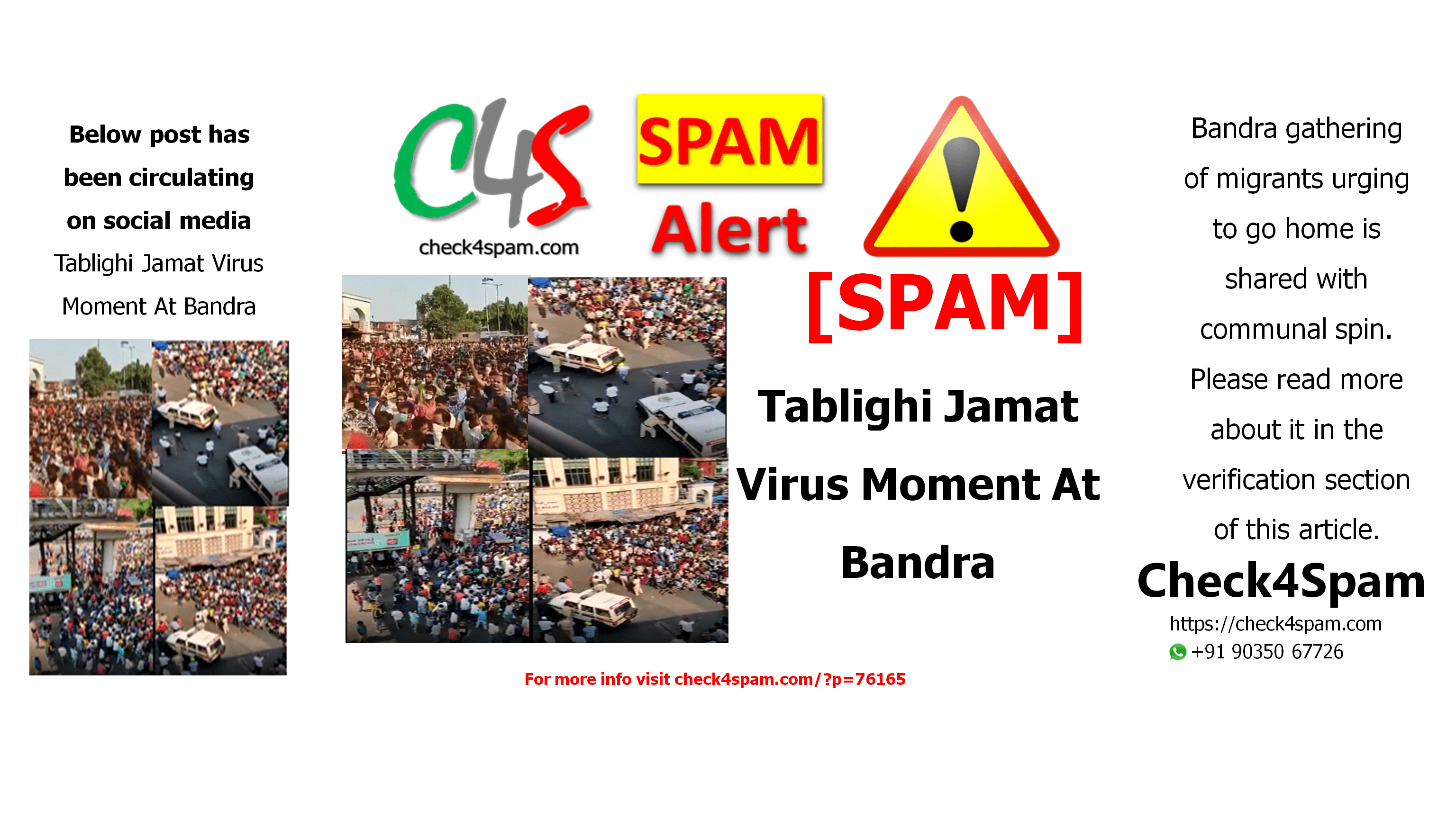 Tablighi Jamat Virus Moment At Bandra