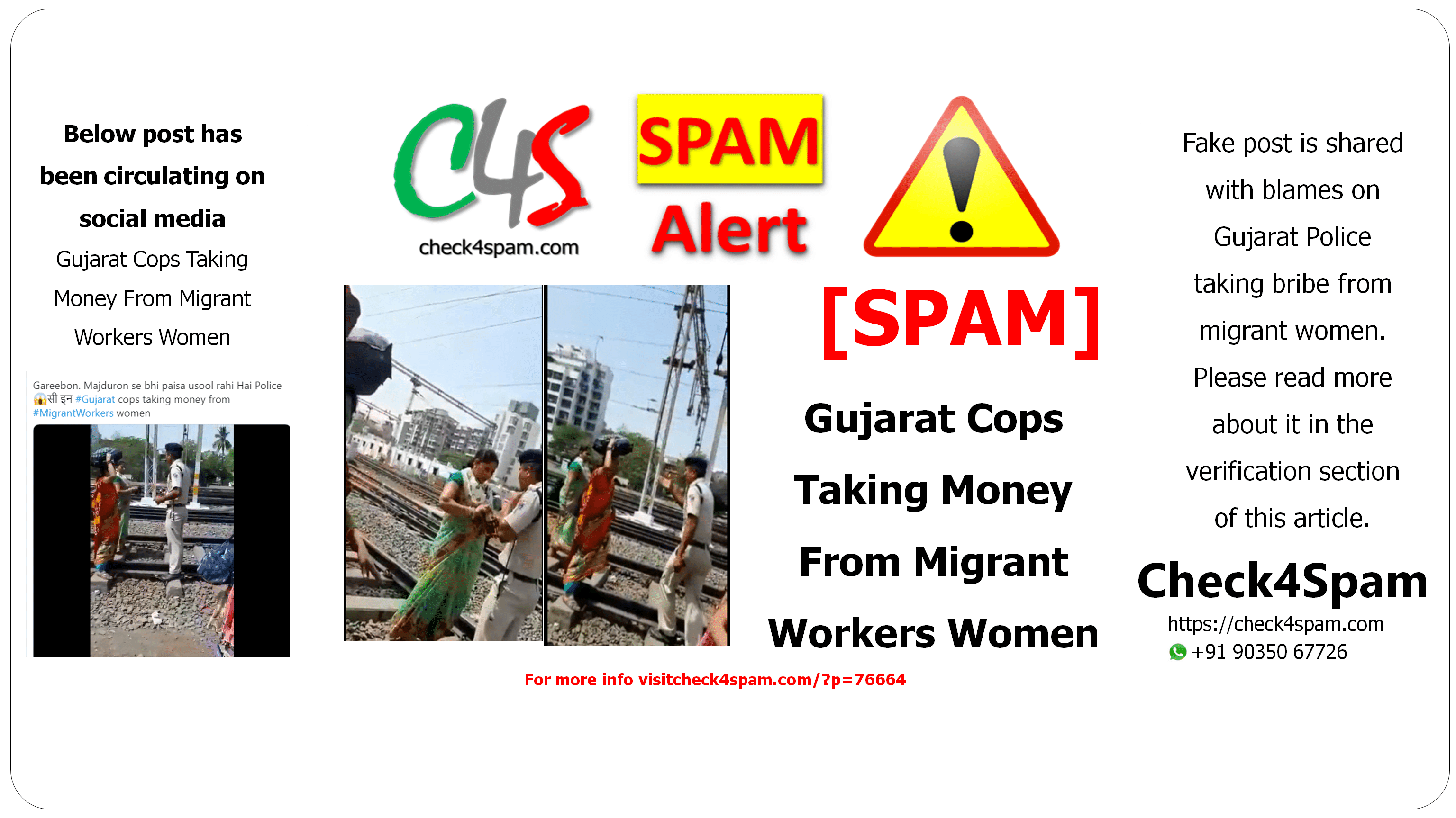Gujarat Cops Taking Money From Migrant Workers Women