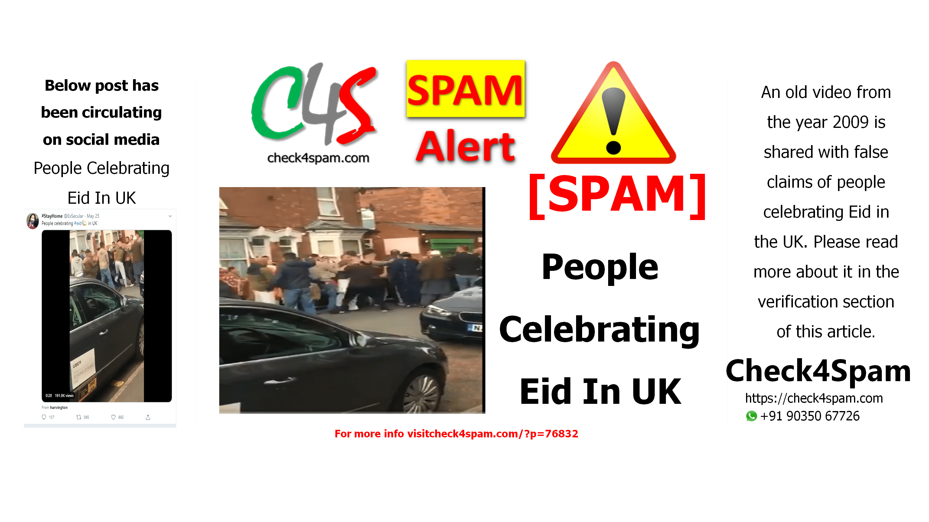People Celebrating Eid In UK