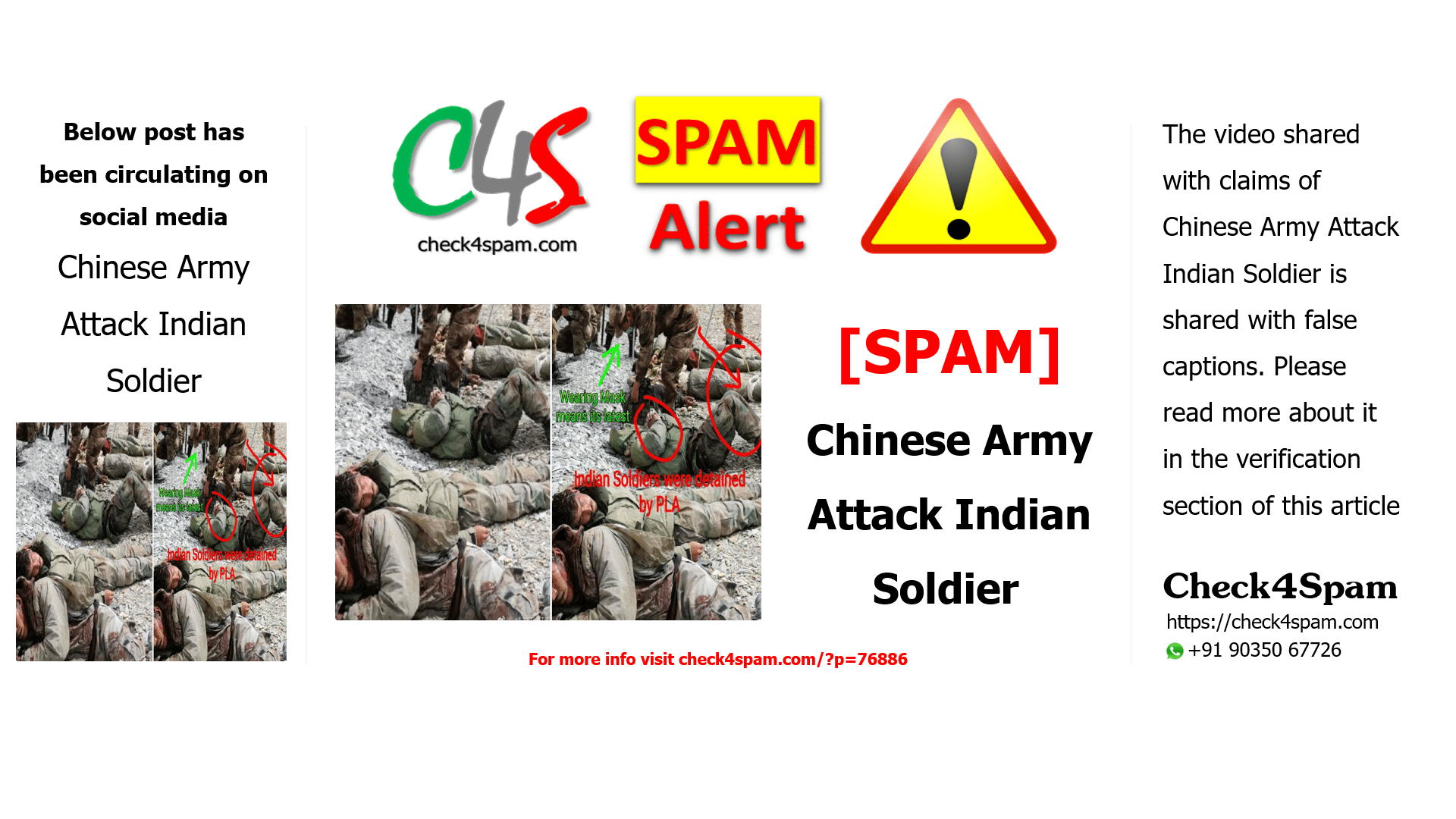 Chinese Army Attack Indian Soldier