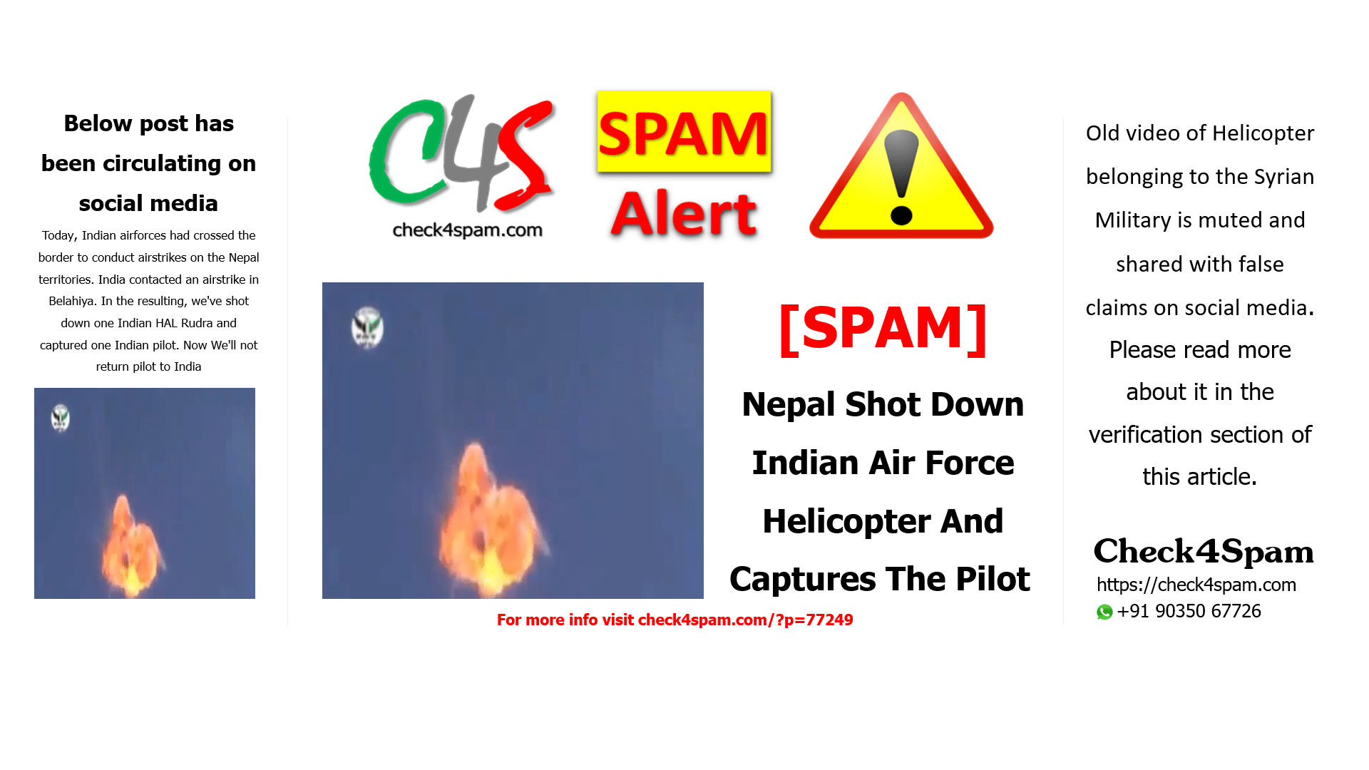 Nepal Shot Down Indian Air Force Helicopter And Captures The Pilot