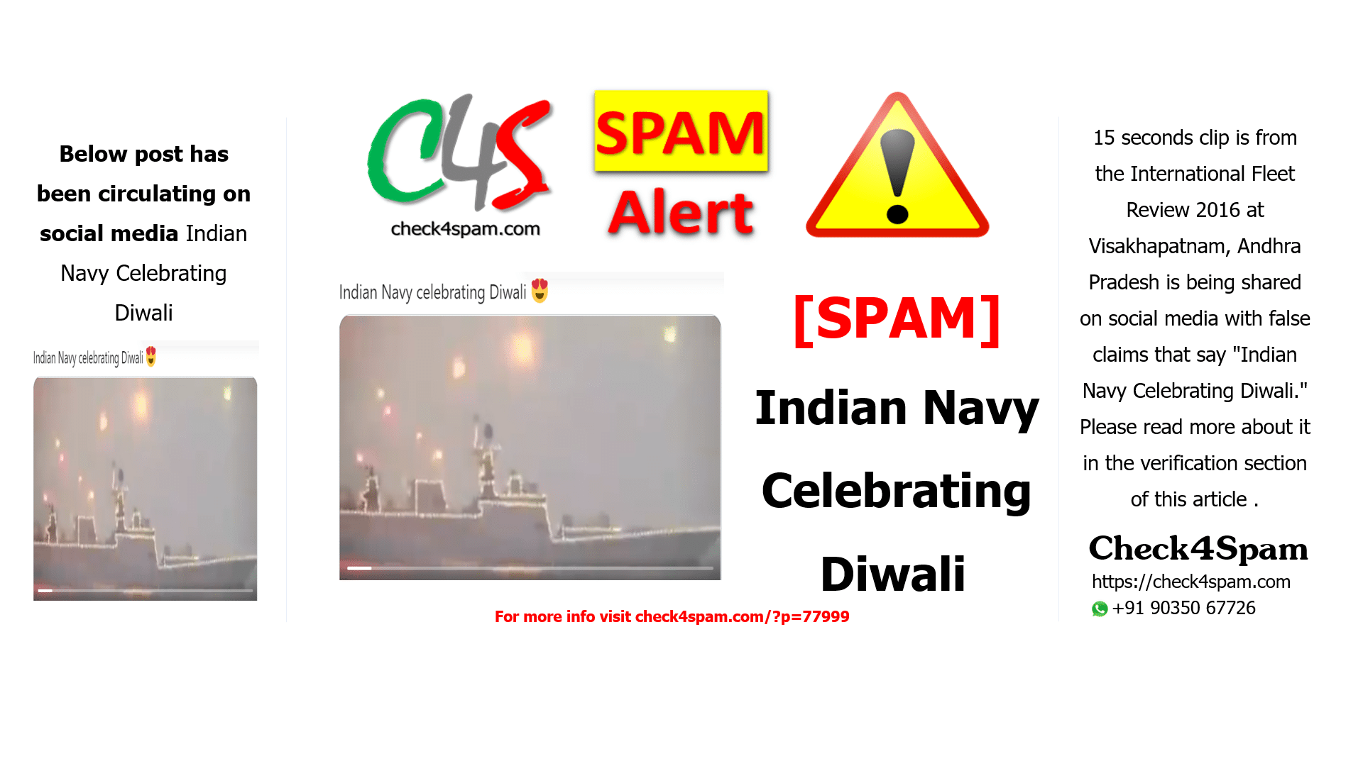 Indian Navy Celebrating Diwali
