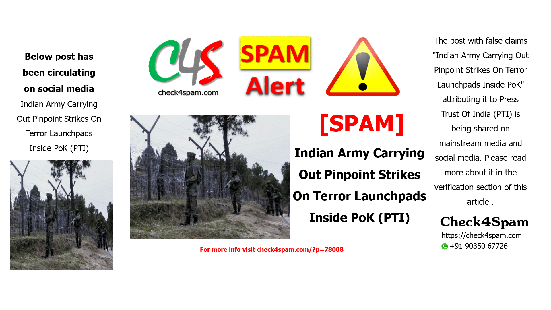 Indian Army Carrying Out Pinpoint Strikes On Terror Launchpads Inside PoK (PTI)