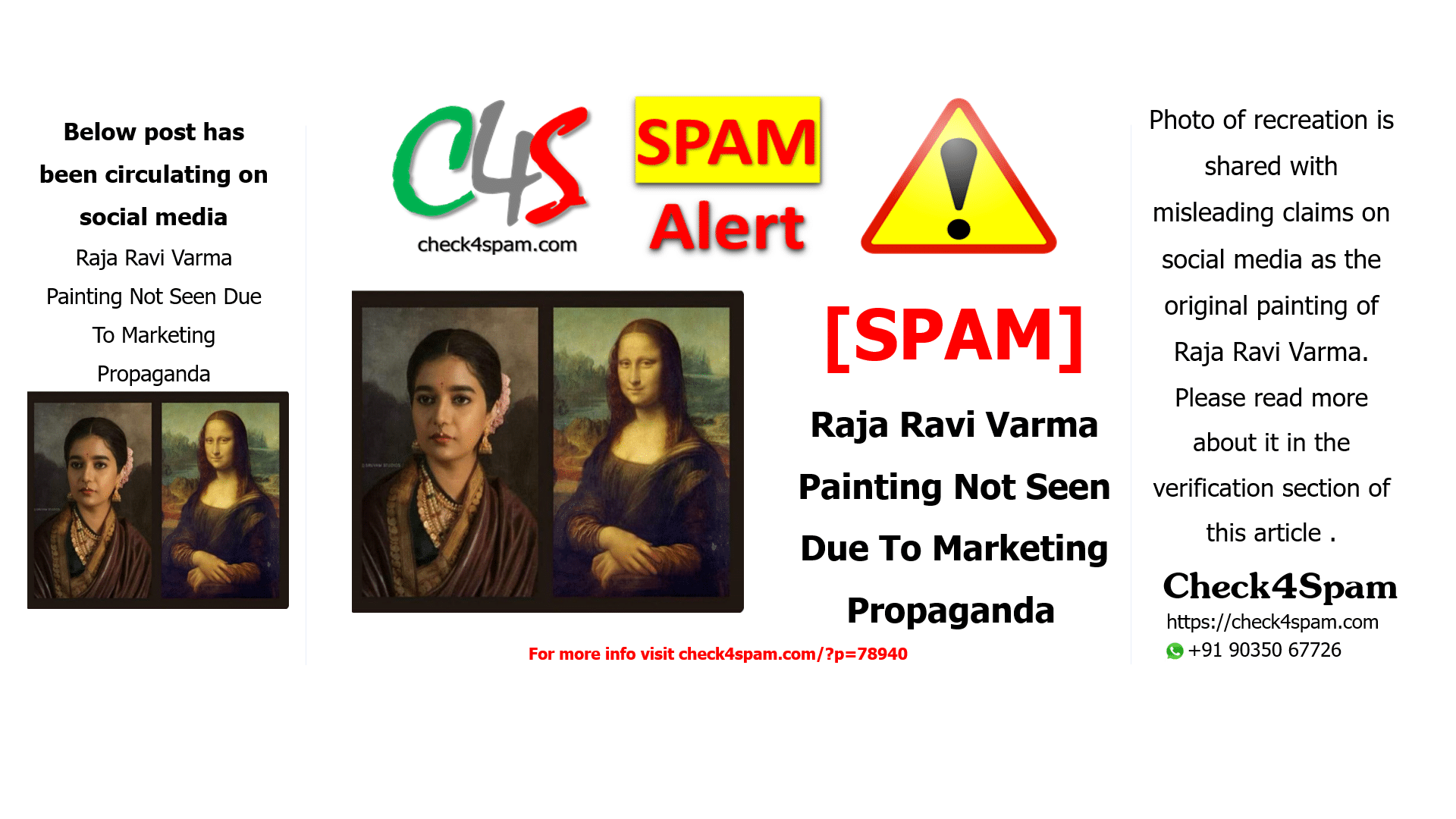 Raja Ravi Varma Painting Not Seen Due To Marketing Propaganda
