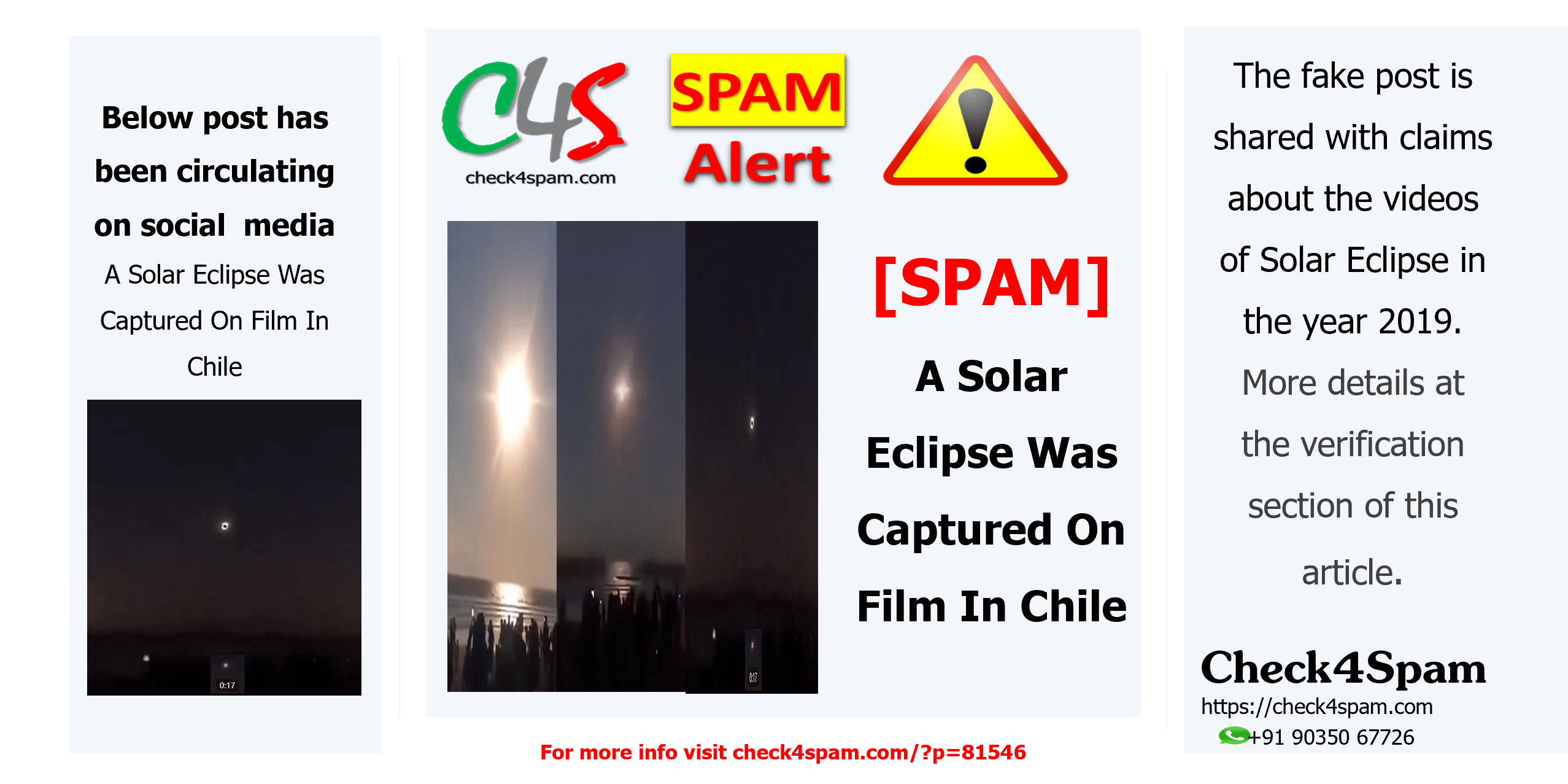A Solar Eclipse Was Captured On Film In Chile